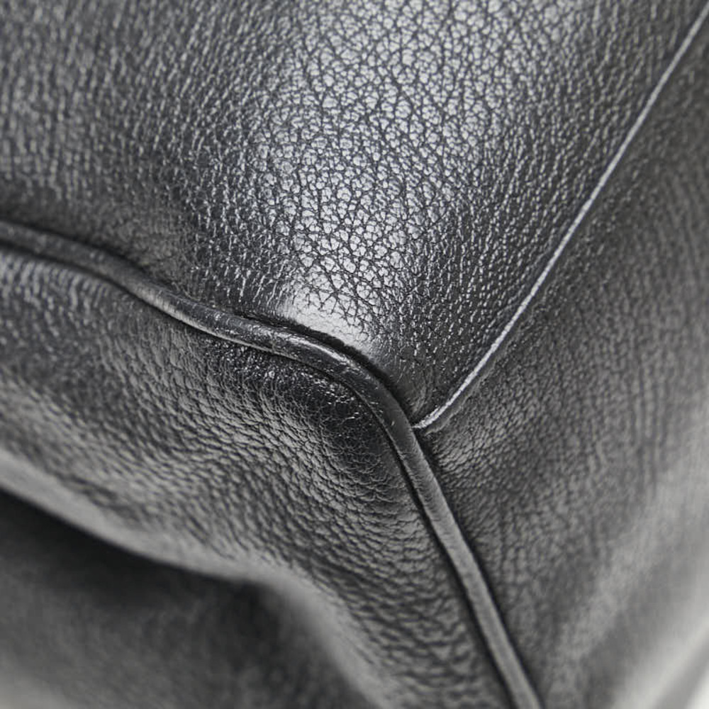 Bottega Veneta black leather business bag - Picture 8 of 8